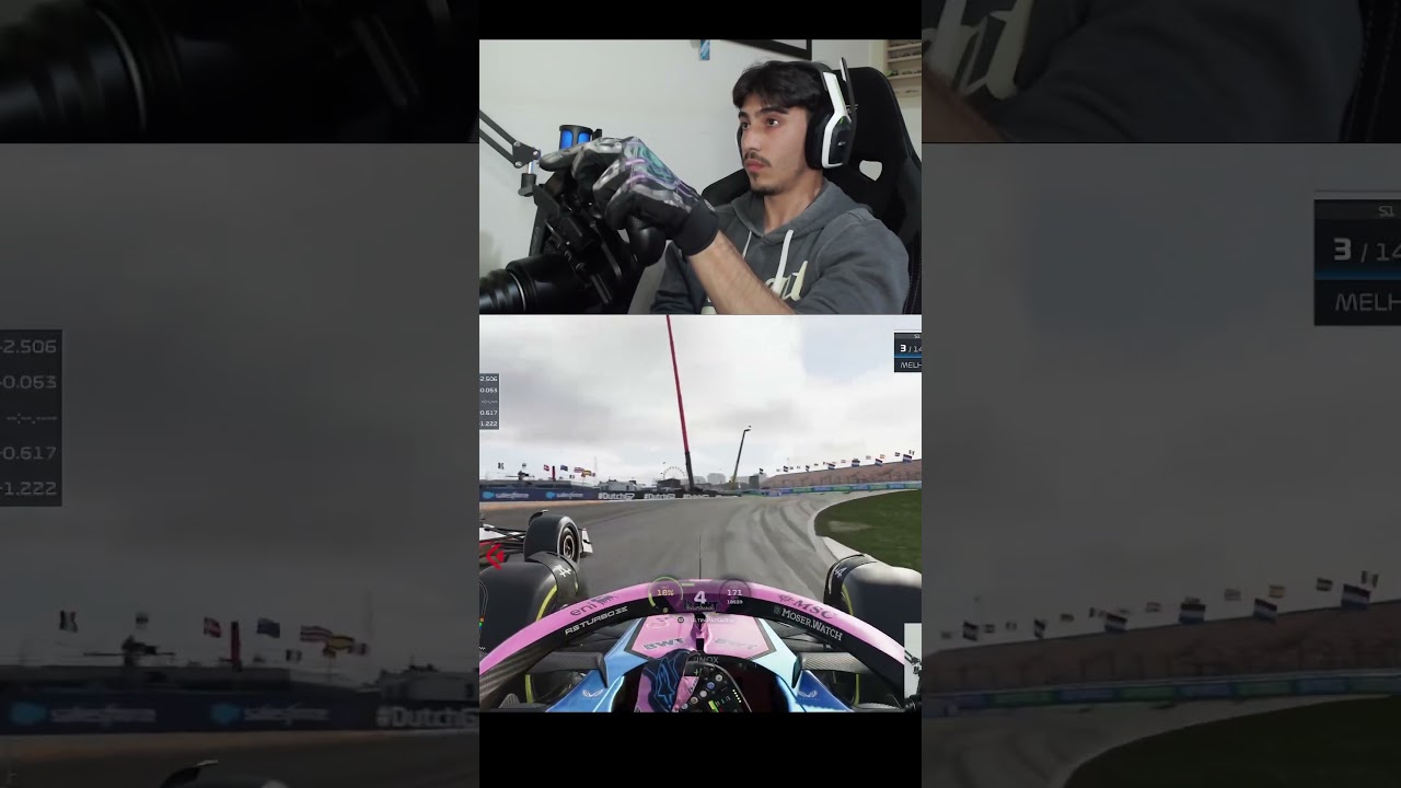 Aceito umas dicas Rubinho 🤝#f1 #formula1 #simracing #dutchgp