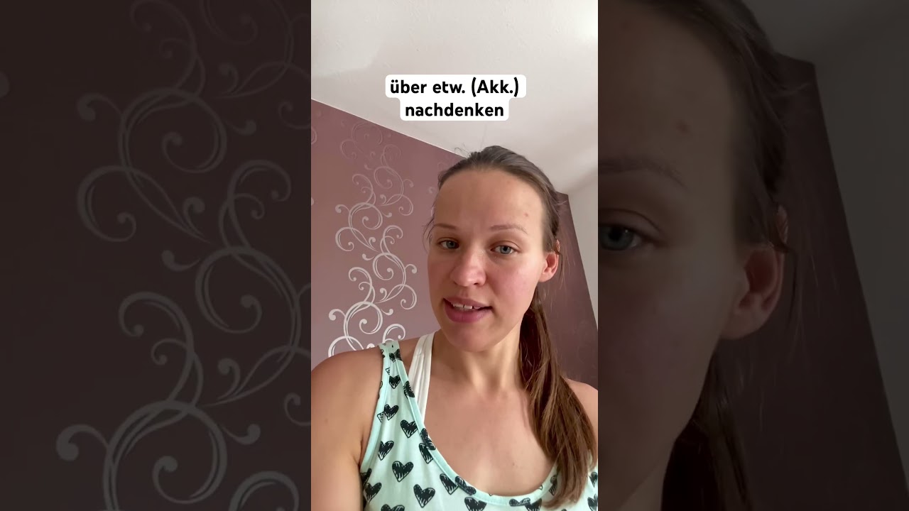 denken vs. ausdenken vs. nachdenken vs. durchdenken - нeмецкий язык с Алиной