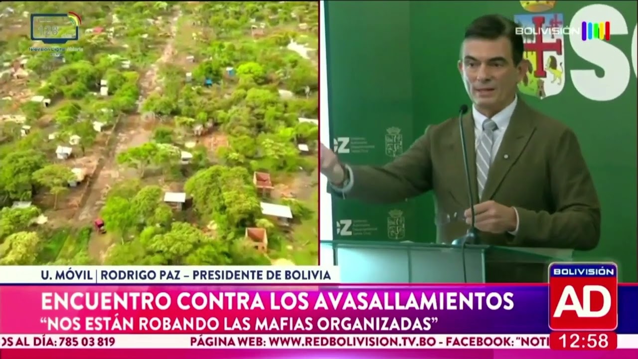 📍 🏛️ El Presidente Rodrigo Paz: “Aquí no hay espacio para los corruptos”