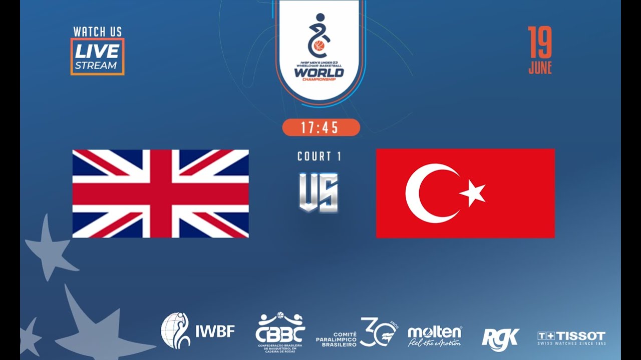 Great Britain vs TurkIye | SEMI-FINAL | 2025 IWBF U23 World Championship