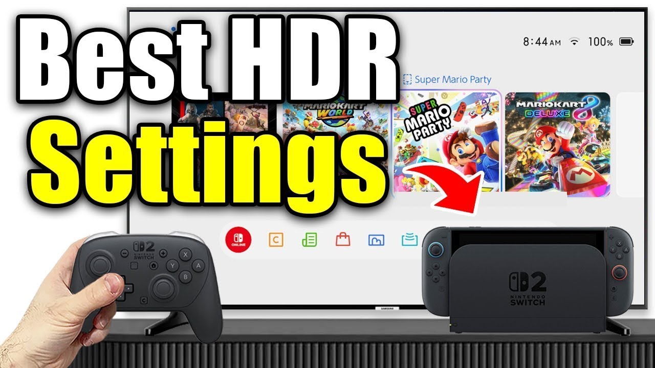 How to Set Up HDR on Nintendo Switch 2 (Best HDR Settings!)