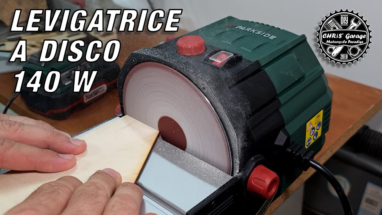 PARKSIDE Levigatrice a disco velcrato da 140 Watt mod. PTSG 140 D2 by LIDL