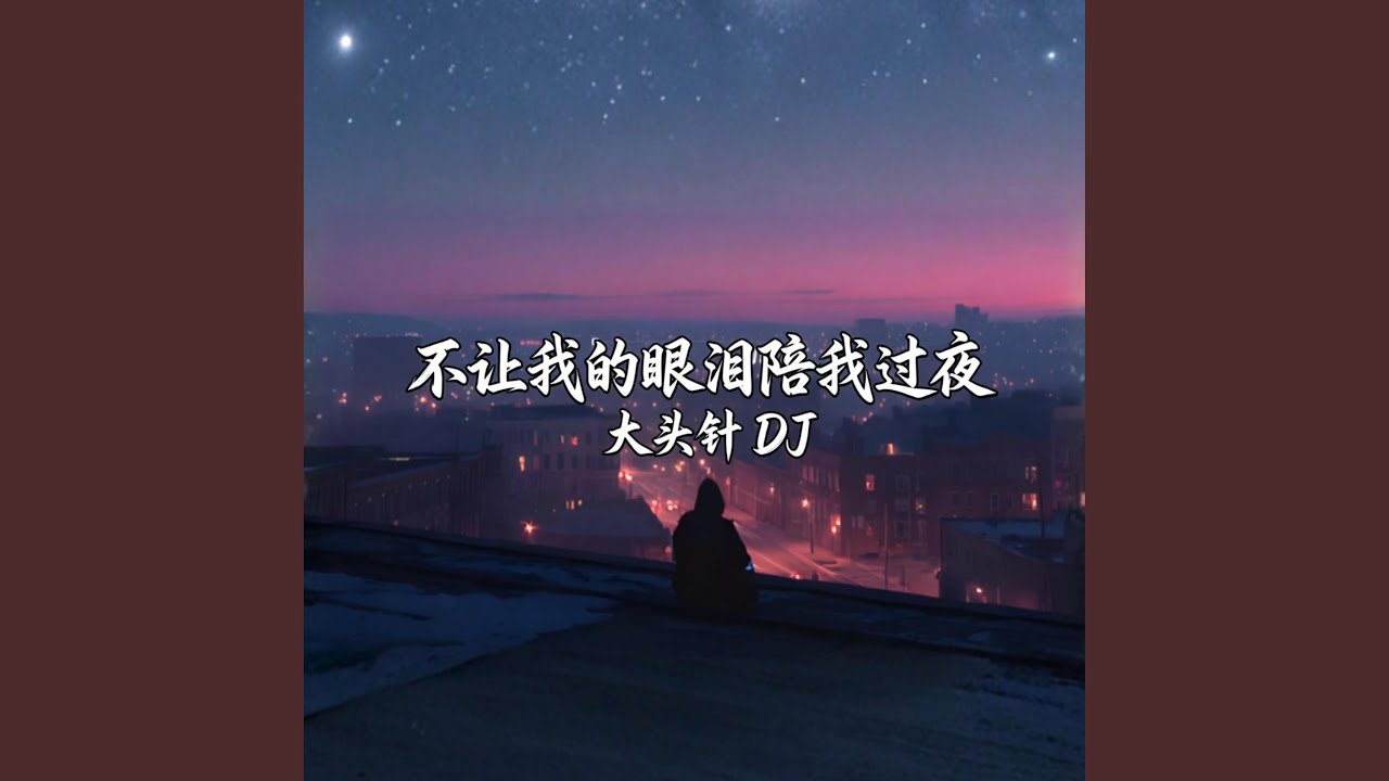 不让我的眼泪陪我过夜