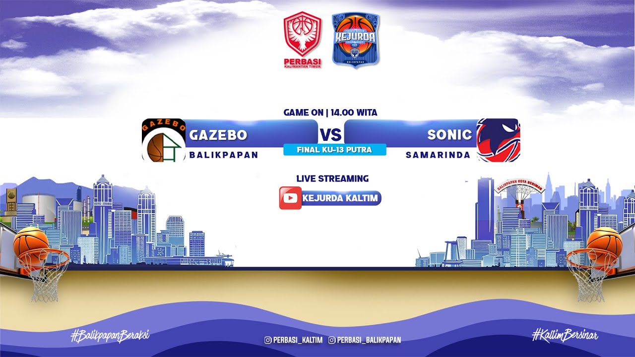 KEJURDA ANTAR CLUB TAHUN 2025 KALIMANTAN TIMUR | GAZEBO BALIKPAPAN VS SONIC SAMARINDA | FINAL KU-13
