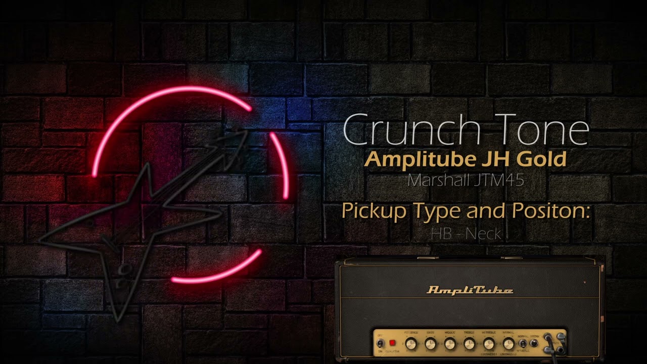 AMPLITUBE 5 PRESET - Marshall JH Gold Crunch Tone Preset | by Jack Stone Sound