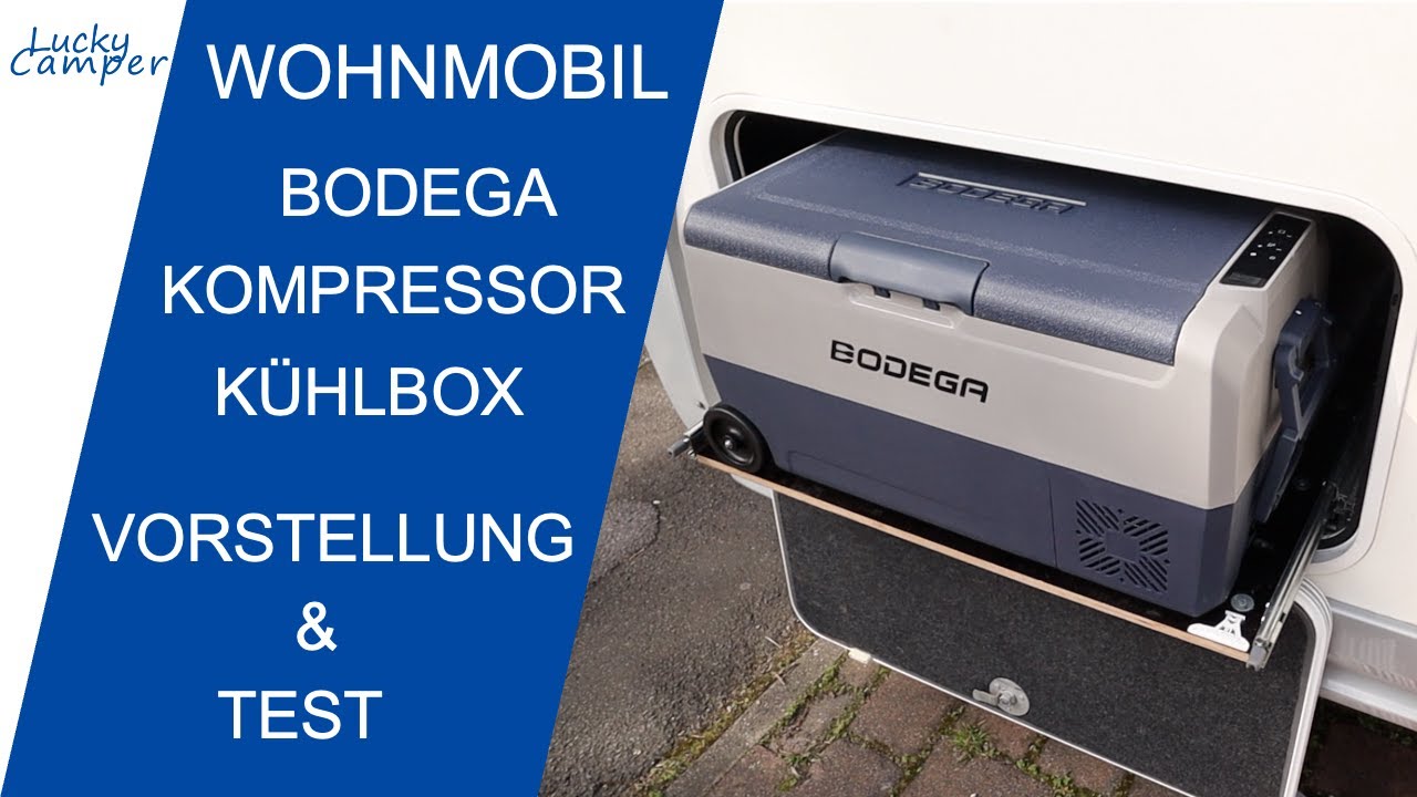 Vorstellung & Test | Kompressor Kühlbox BODEGA | 2 Kühlzonen und APP Steuerung 👍 | Lucky Camper