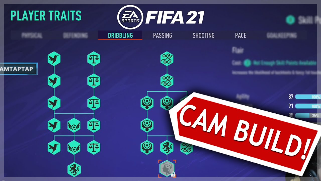 *BEST* CAM Build & Traits on FIFA 21 Pro Clubs!