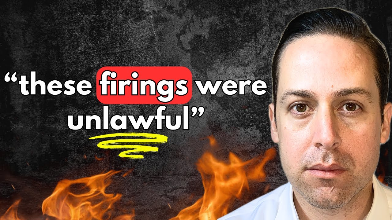 Trump vs Workers: Mass FIRINGS Face Legal Blow