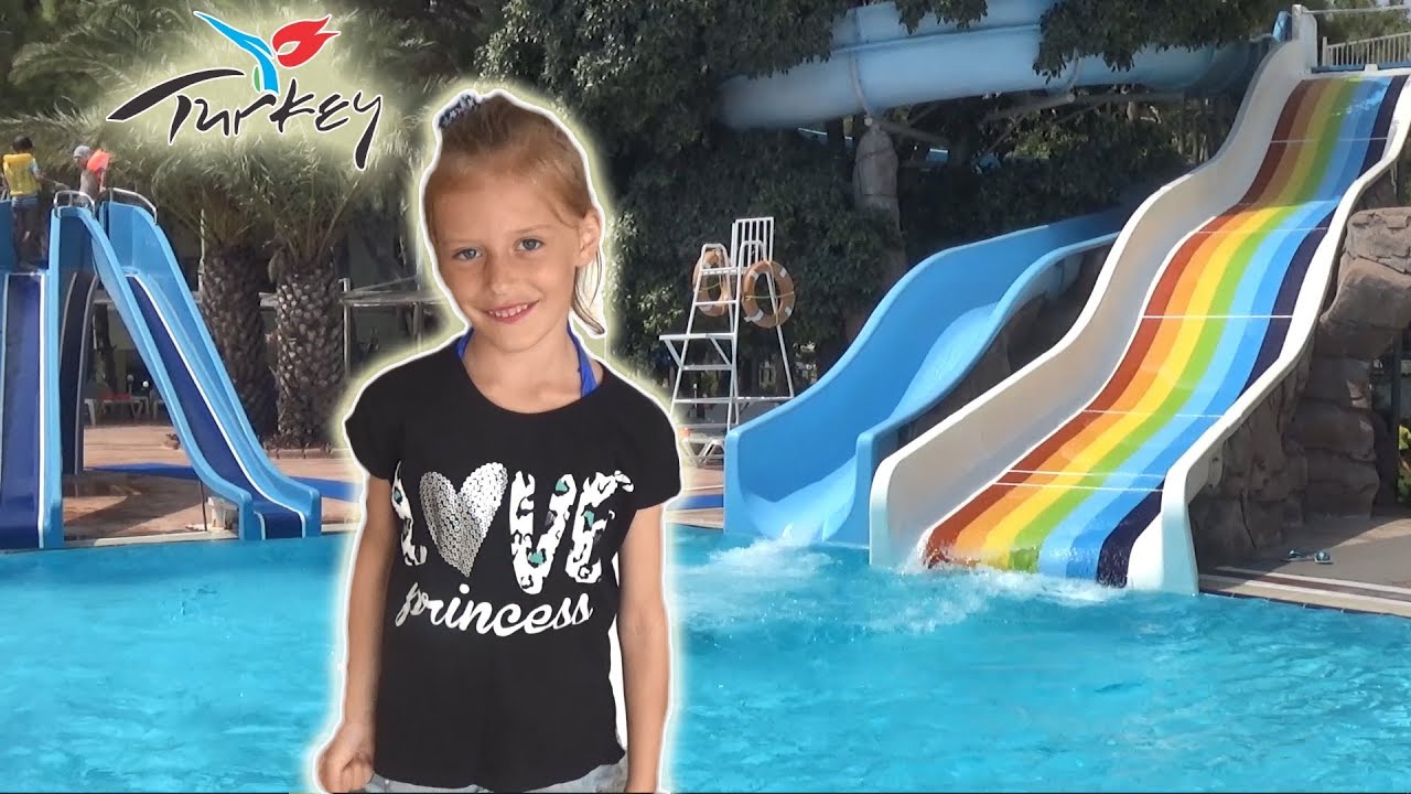 ОТДЫХ В ТУРЦИИ / Обеды в отеле Fun & Sun Club Saphire/ Катя учится плавать