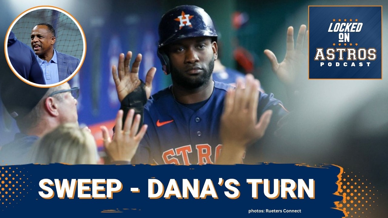 Astros Sweep Rangers! Yordan EXPLODES, Lambert Deals & Dana Brown Reveals Trade Deadline Plan
