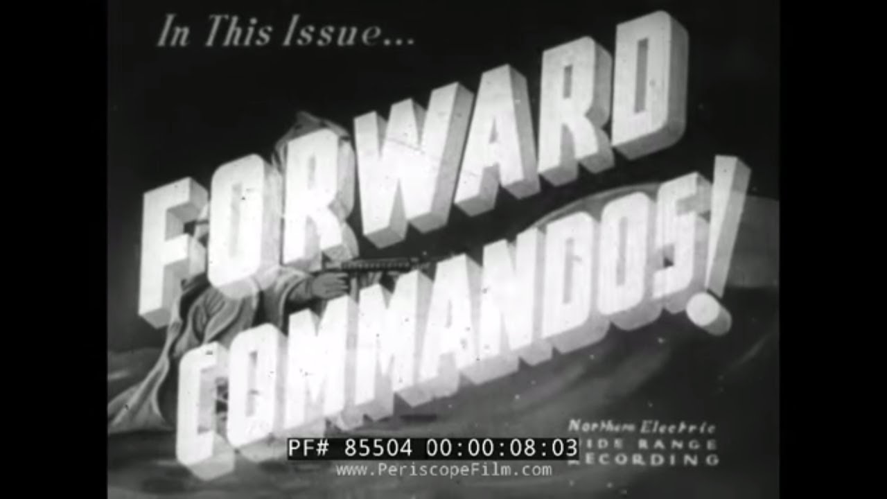 1942 BRITISH WWII PROPAGANDA FILM  
