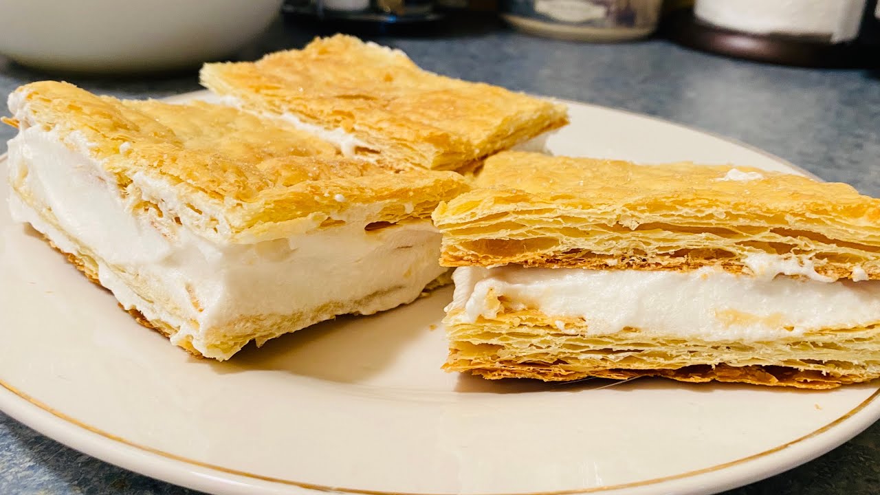 Como hacer postre milhojas