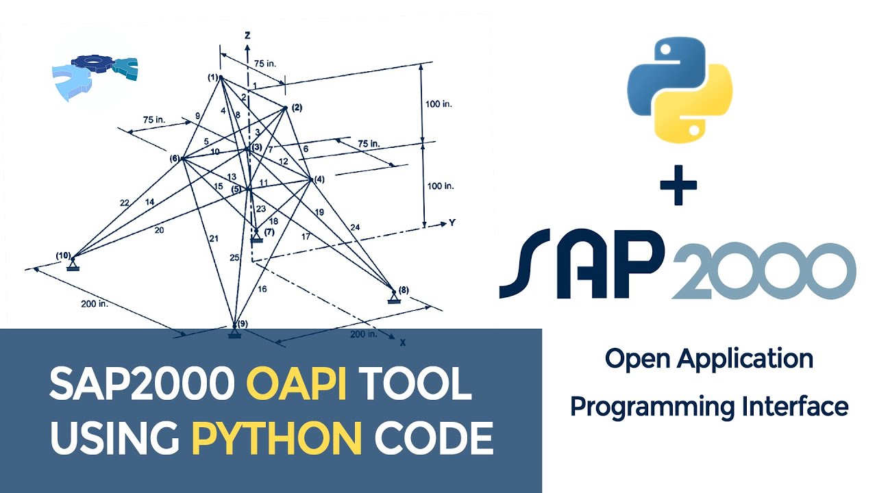 SAP2000 OAPI (открытый интерфейс прикладного программирования) с использованием Python