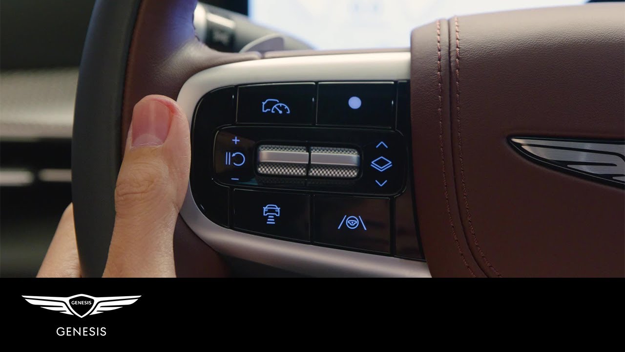 How to Use Steering Wheel Controls | 2026 GV80 | How-To | Genesis USA
