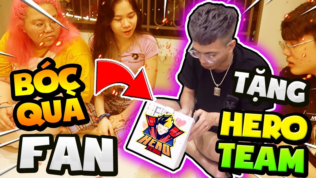 😲 FAN ĐÃ TẶNG GÌ ❓❓❓ CHO HERO TEAM TRONG FAN MEETING !!! TOÀN BỘ HERO TEAM BÓC QUÀ FAN TẶNG !!!
