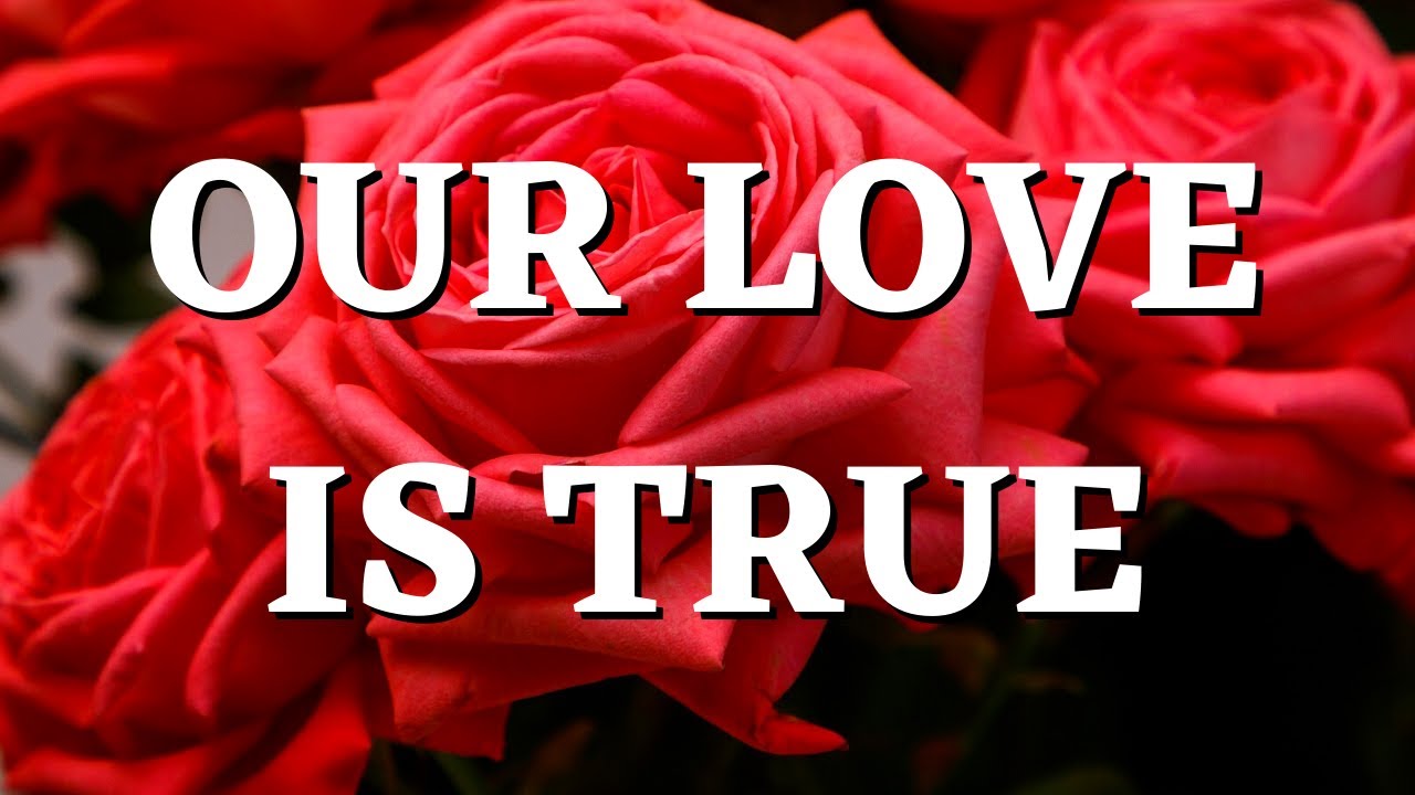 My Love for You Is Unconditional.