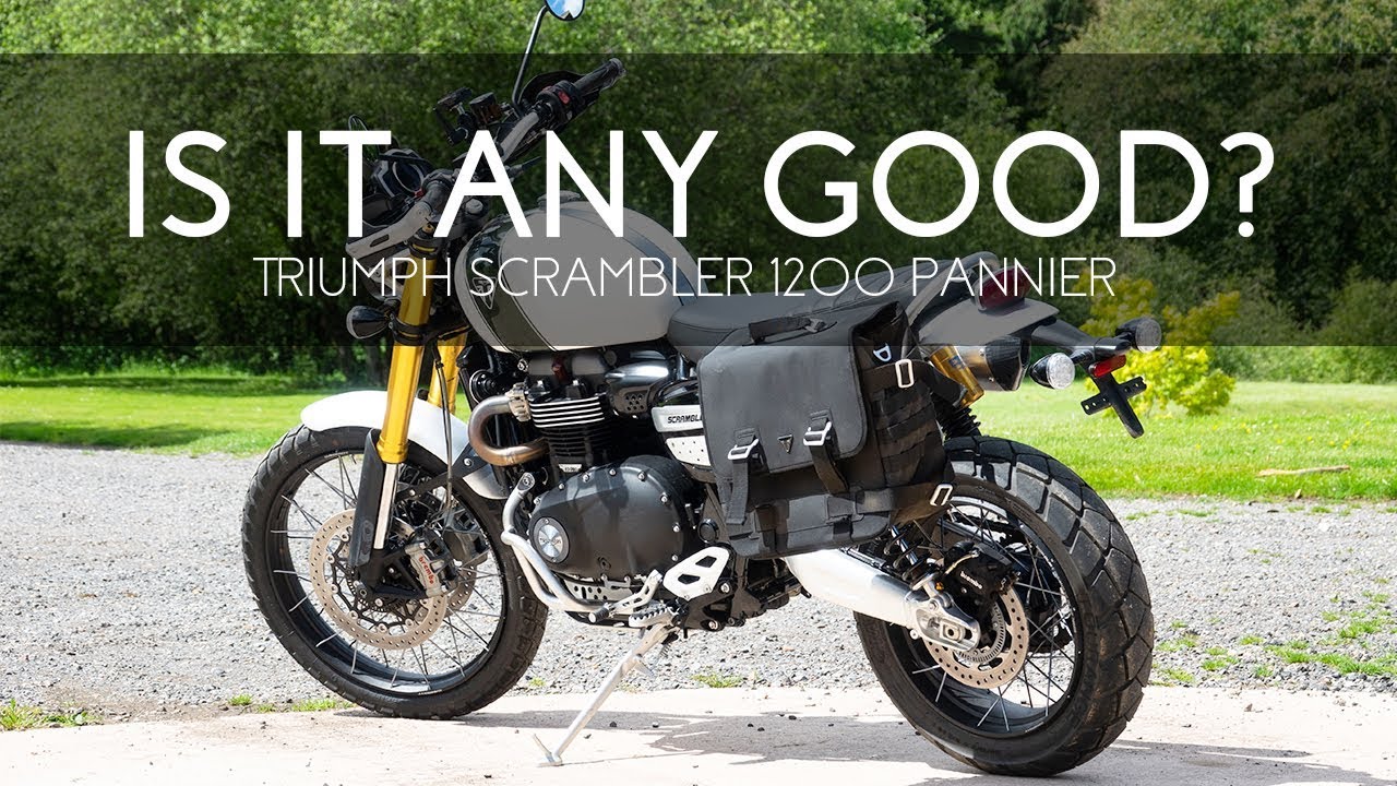 Triumph Scrambler 1200 pannier bag - Is it any good?