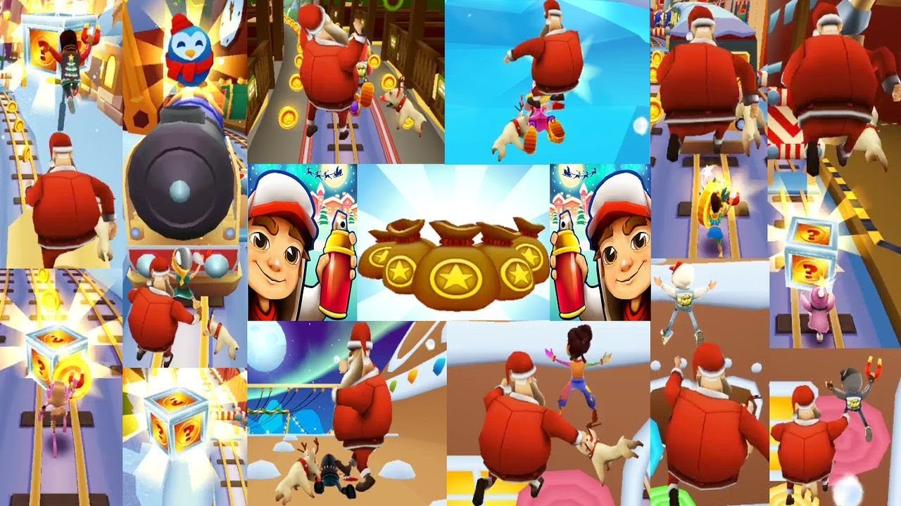Subway Surfers Winter Holiday 2019 : The Character's Death and Get Caught Videos Compilation!