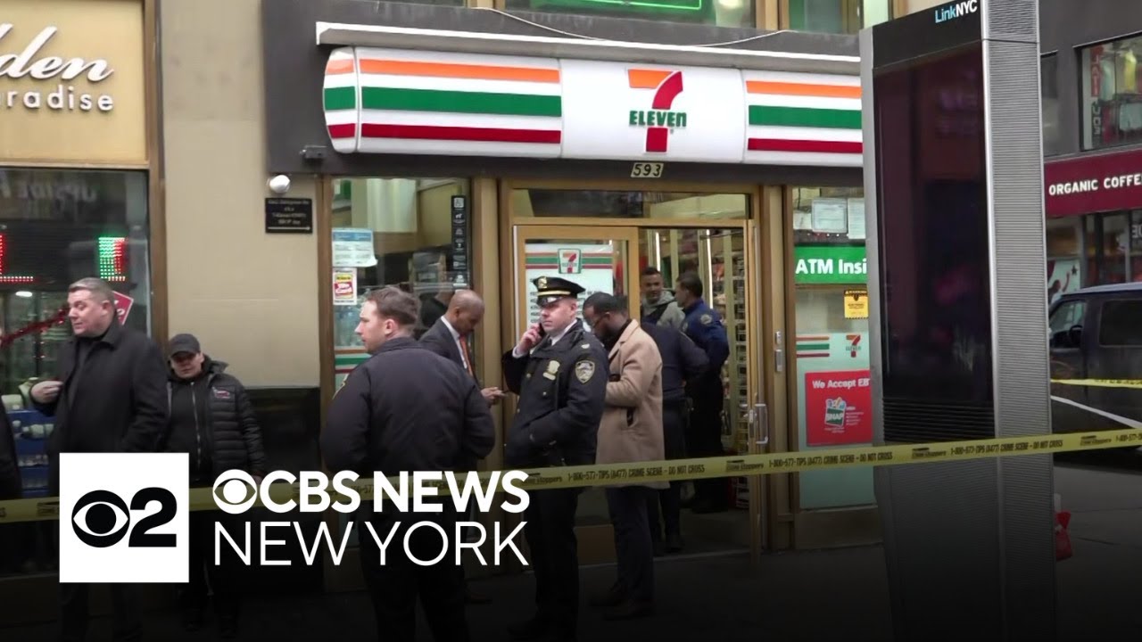 Man shot, killed inside Midtown Manhattan 7-Eleven, police say