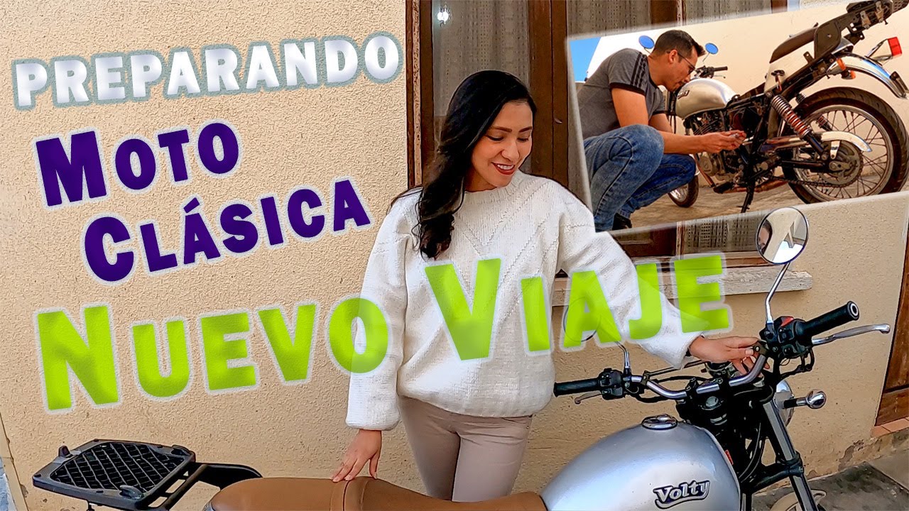 Preparamos a nuestra adulada Suzuki Volty 🤩🏍️🤩 una moto clásica para un largo viaje!!!