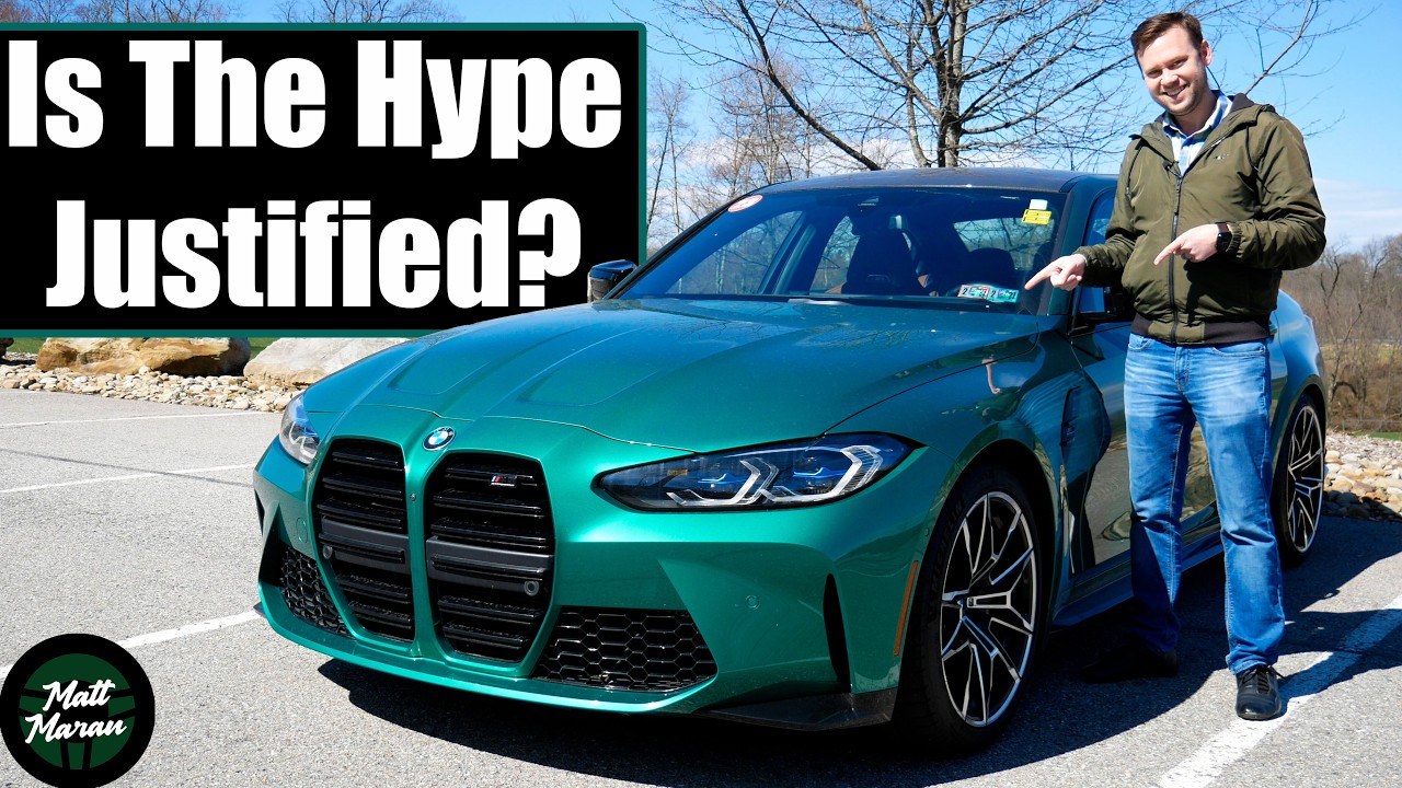 Обзор: BMW M3 Competition 2023 года
