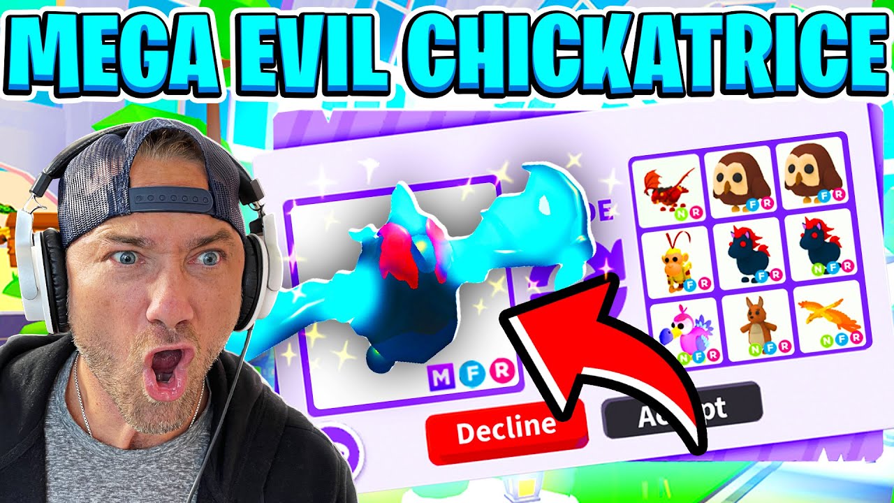 What People Trade For The MEGA EVIL CHICKATRICE in Roblox Adopt Me!
