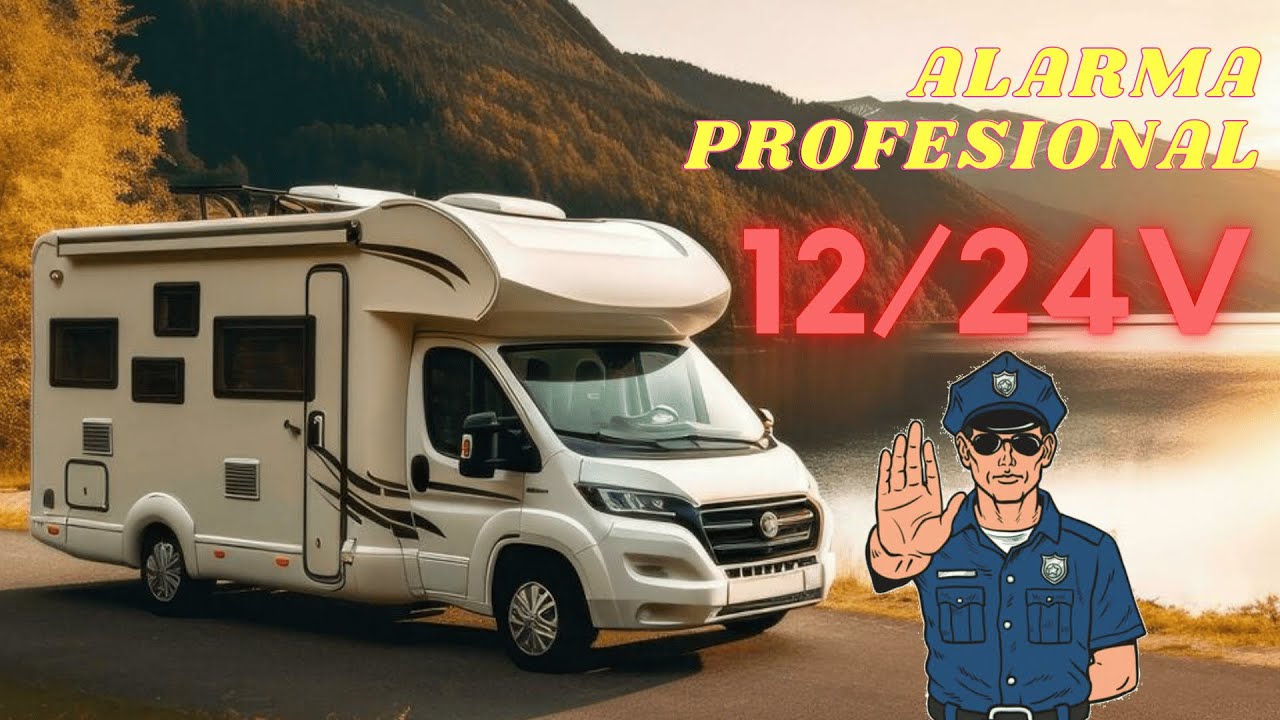 Alarma Profesional para Camper o Autocaravana | Seguridad Total 🔒🚐🚨