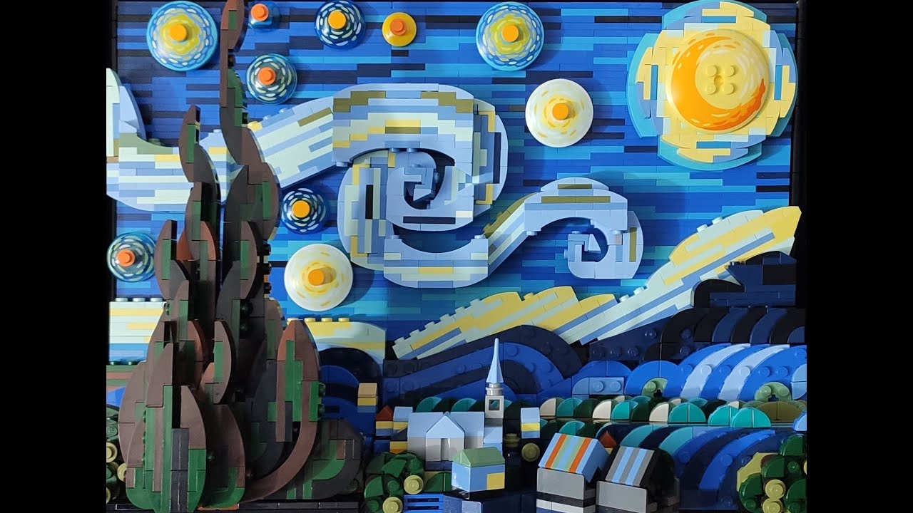 LEGO The starry night