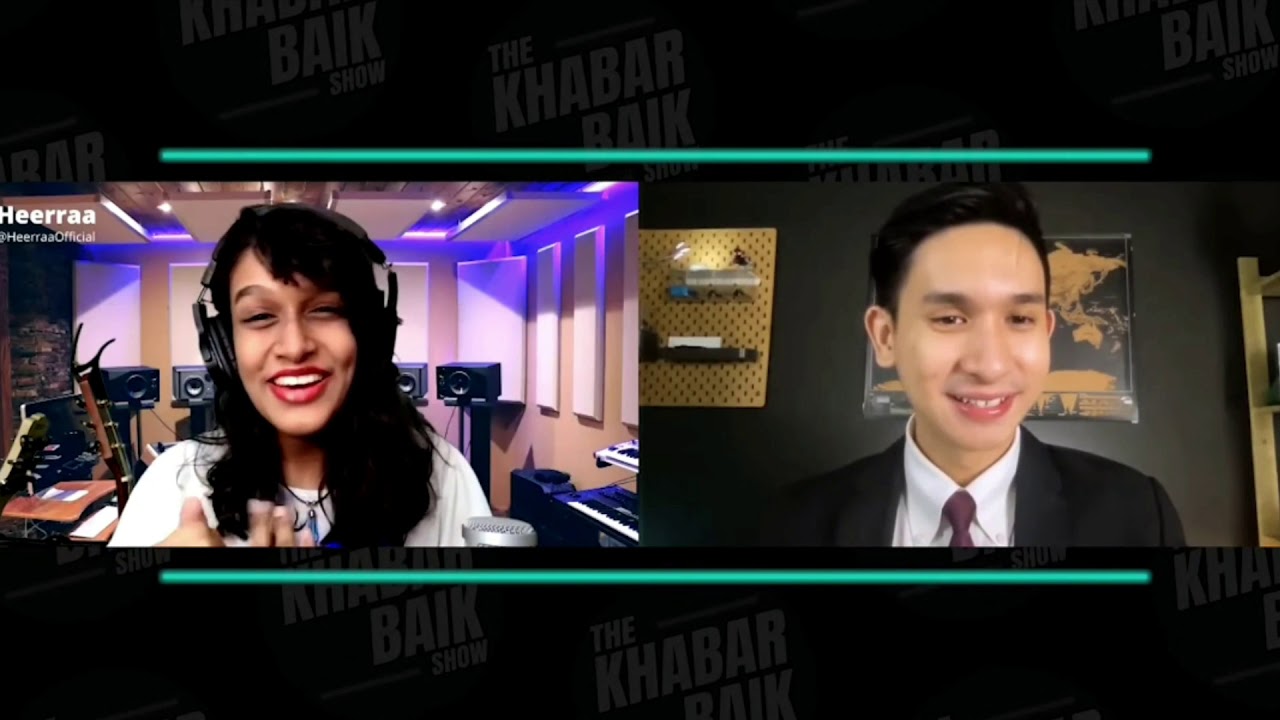 Heerraa Interviewed on The Khabar Baik Show