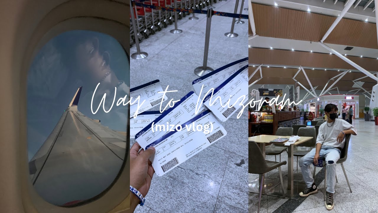 Way to MIZORAM/delhi airport/(mizo vlog)