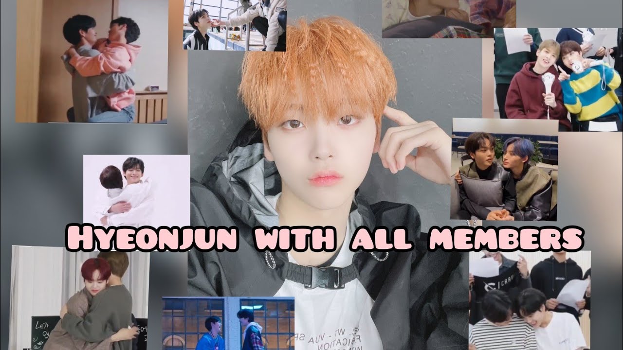 Hyeongjun with all members Pt. 1 #cravity #hyeongjun #minisong #hyeongjun #seongmin #kpop