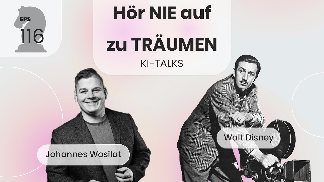 Walt Disney heute: Wäre er begeistert oder enttäuscht? KI-Talks #005