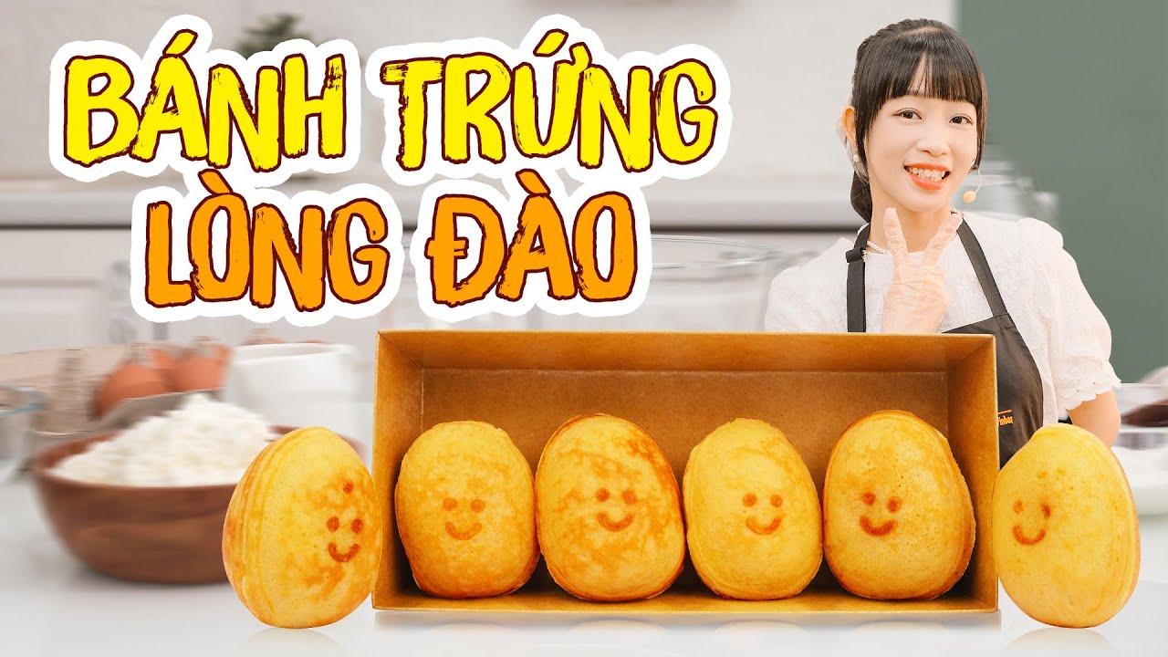 Hướng Dẫn Cách Làm Bánh Trứng Lòng Đào l Vinbar