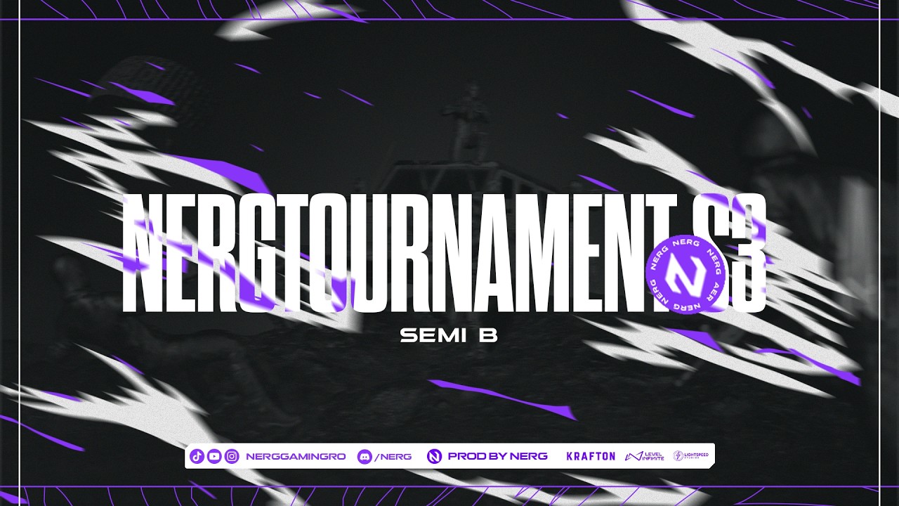 🔴SEMI STAGE | GROUP B | NERG TOURNAMENT S3 [LIVE#6]