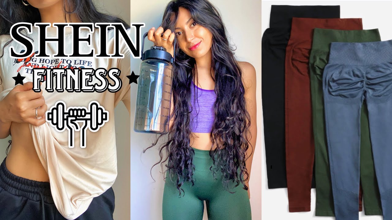 COMPRINHAS DA SHEIN: ROUPAS DE ACADEMIA (Melhores compras Fitness￼ na SHEIN)￼￼💪🏻💖