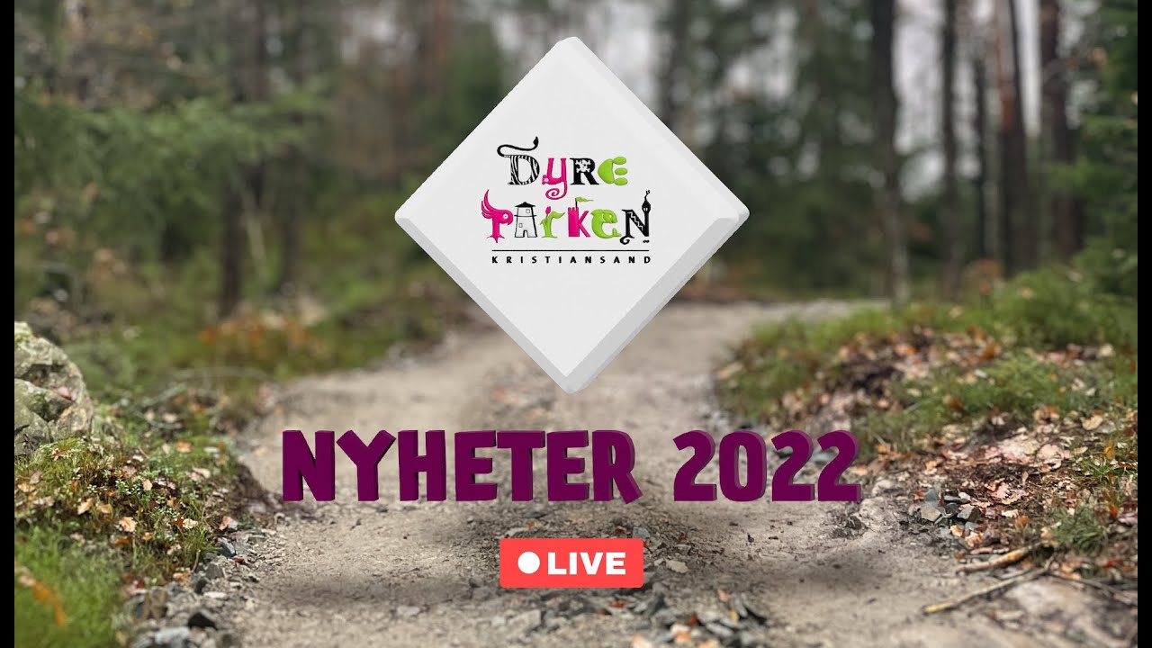 Nyheter i Dyreparken 2022 - Direktesending
