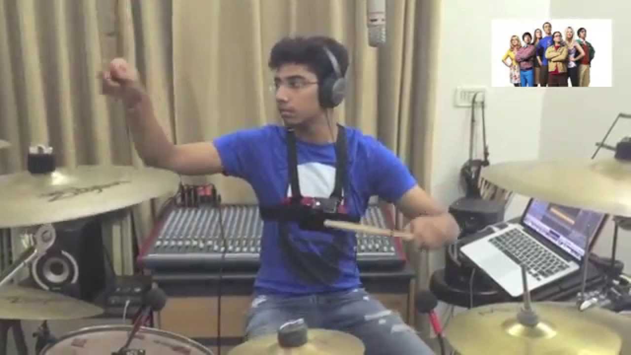 The Big Bang Theory Theme Drum Cover (Studio) (HD) Vatsal Jhunjhunwala
