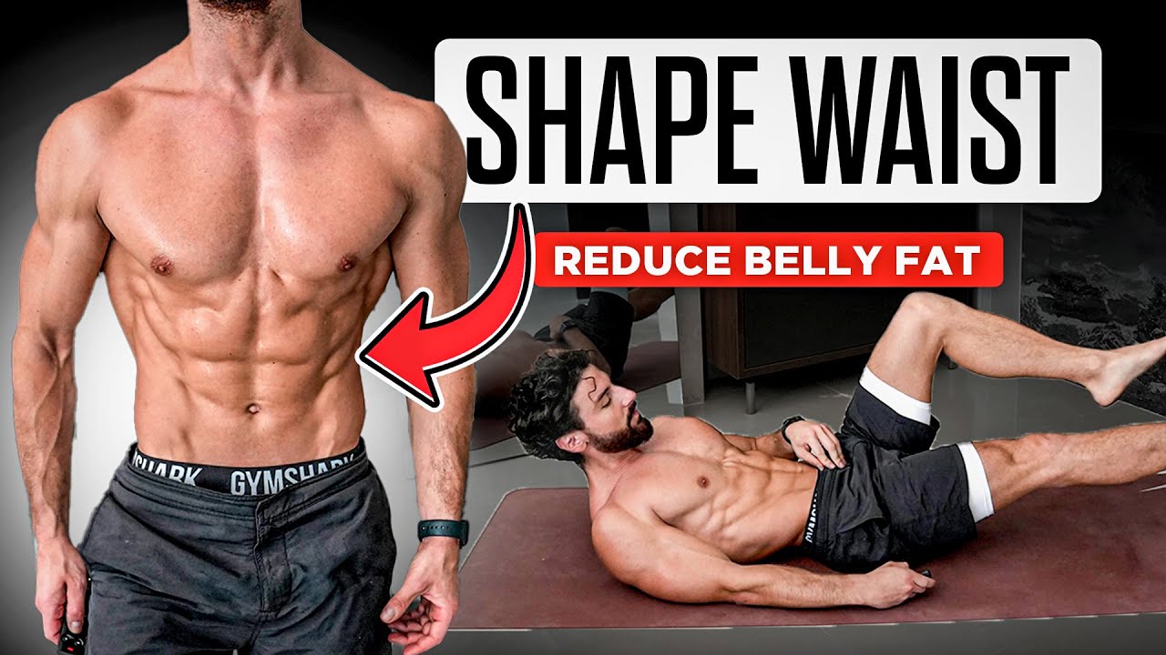 10 Minute Belly Fat & Waist Shaping Workout | No Equipment | Rowan Row
