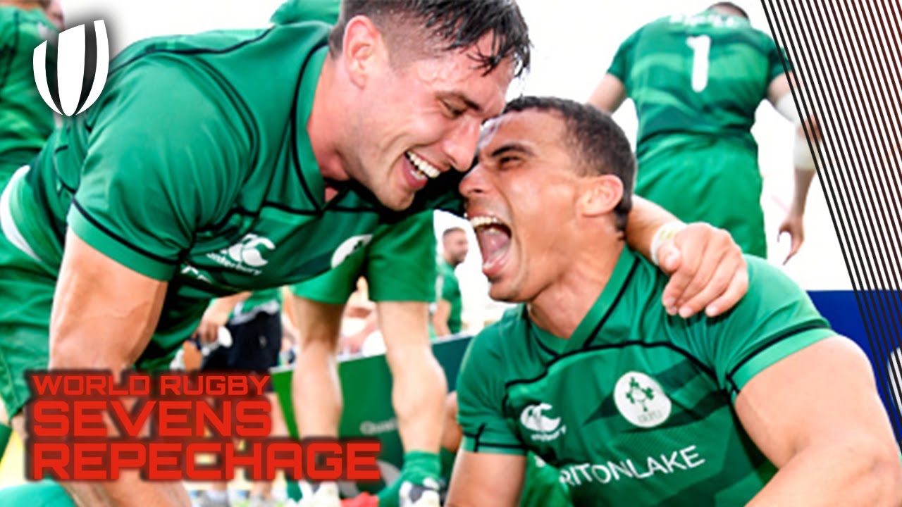 Ireland secure Olympic spot | Rugby 7s Olympic Qualifier Final.