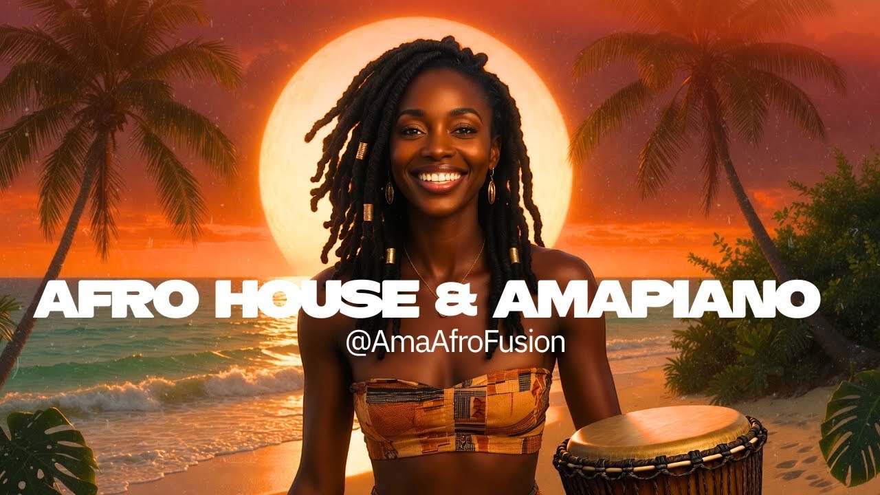 Golden Hour Afro House & Amapiano | Beach Sunset Grooves for Body & Soul