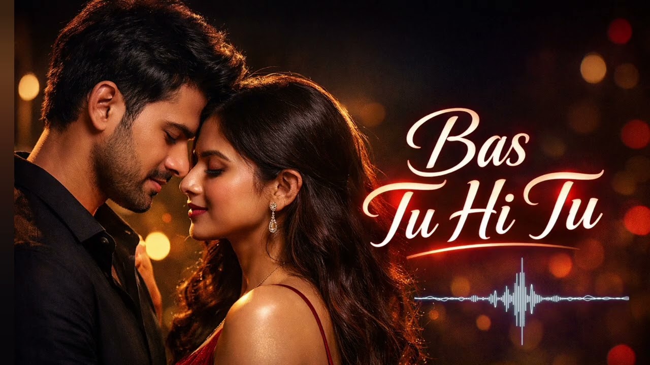 Bas Tu Hi Tu ❤️ | Heart Touching Romantic Song | Original Indian Love Song | Lyrical Video
