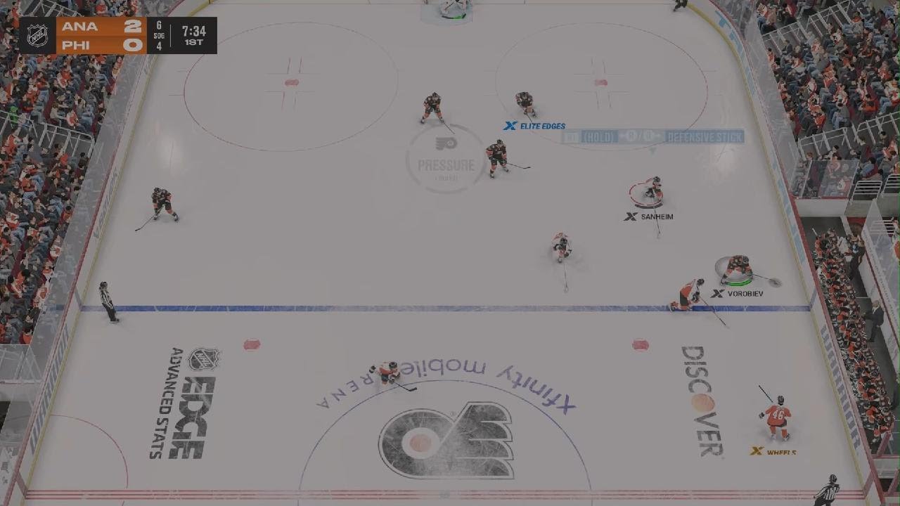 NHL 26 Philly flyas vs Anaheim Ducks Season game Psfive