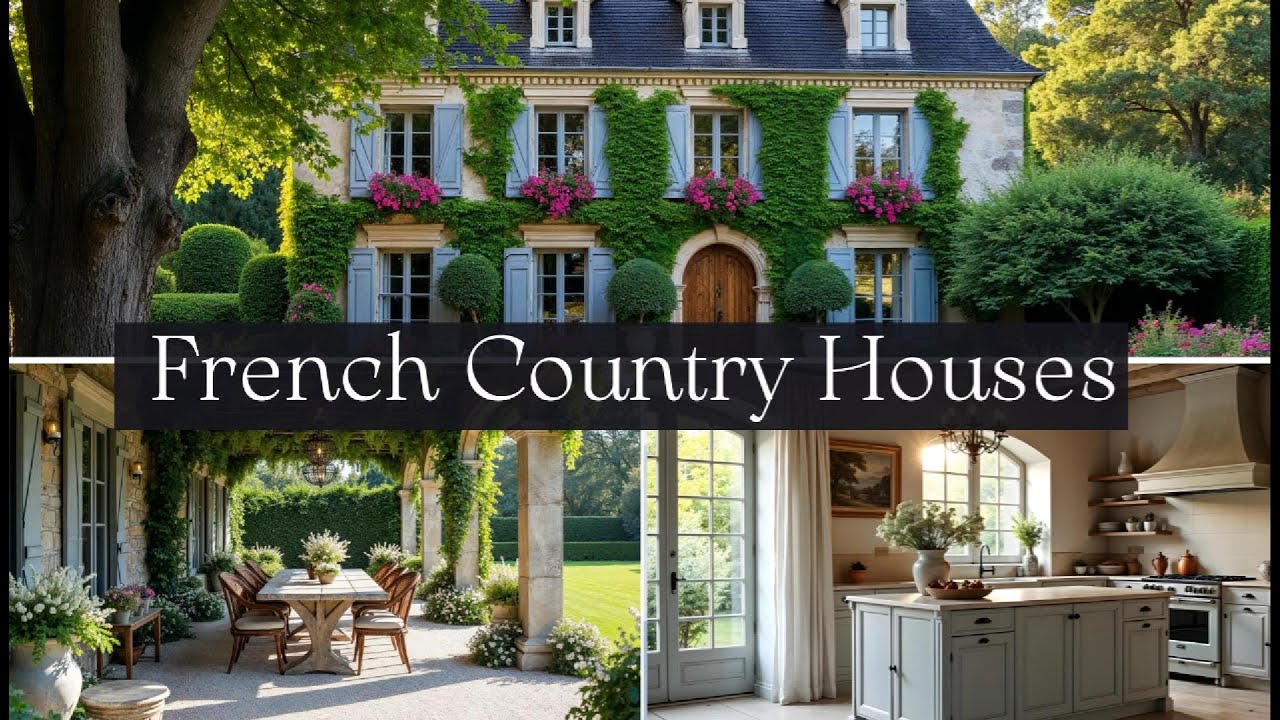 French Country Houses & rustic vintage Interiors | Inspiration & Ideas