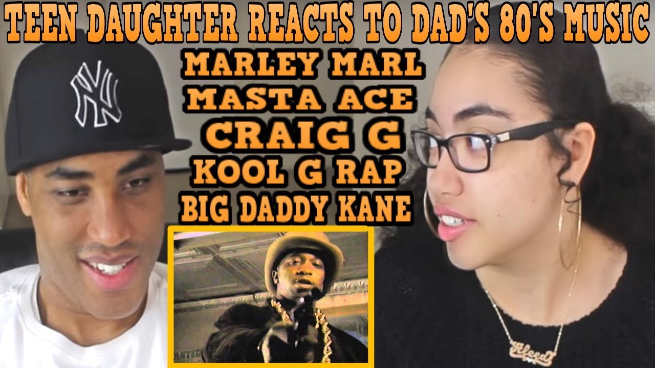 Teen Daughter Reacts To Dad's 80's Hip Hop Rap Music | Marley Marl - The Symphony