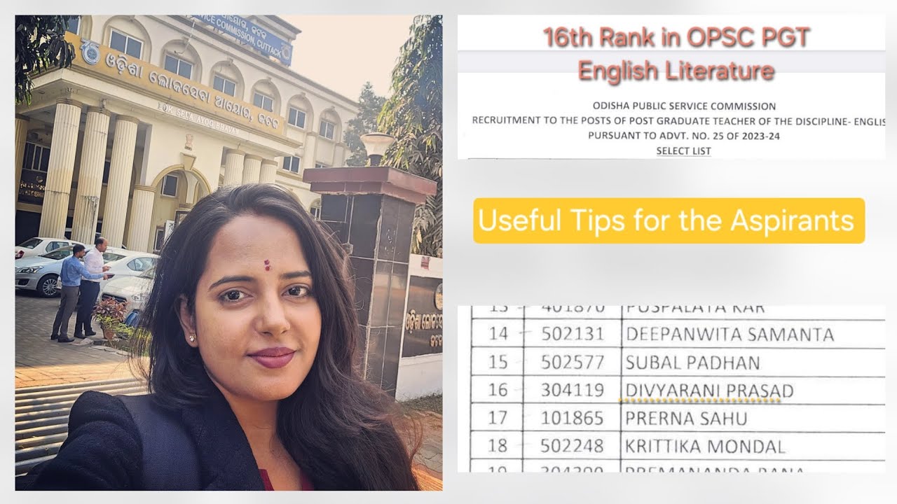 How I qualified 2 Govt Exams (PGT) in a year - My Strategy #opsc #ssb #pgt #englishliterature #govt 