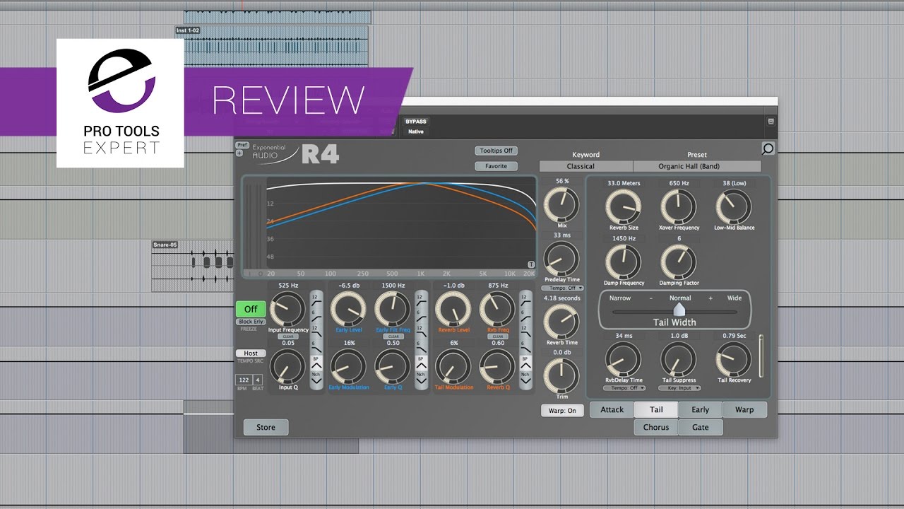 Review - R4 Reverb Plug-in By Exponential Audio