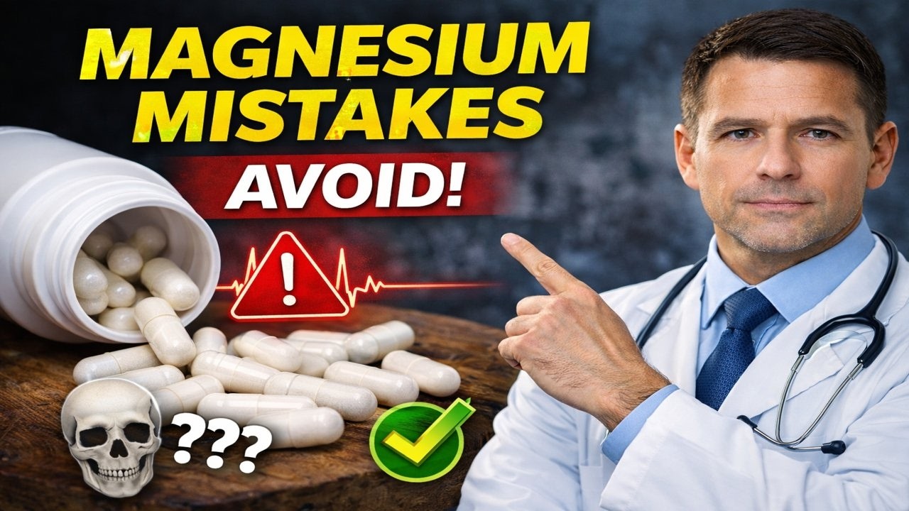 Magnesium Mistakes Most Americans Make (Doctor Explains How to Avoid Them)