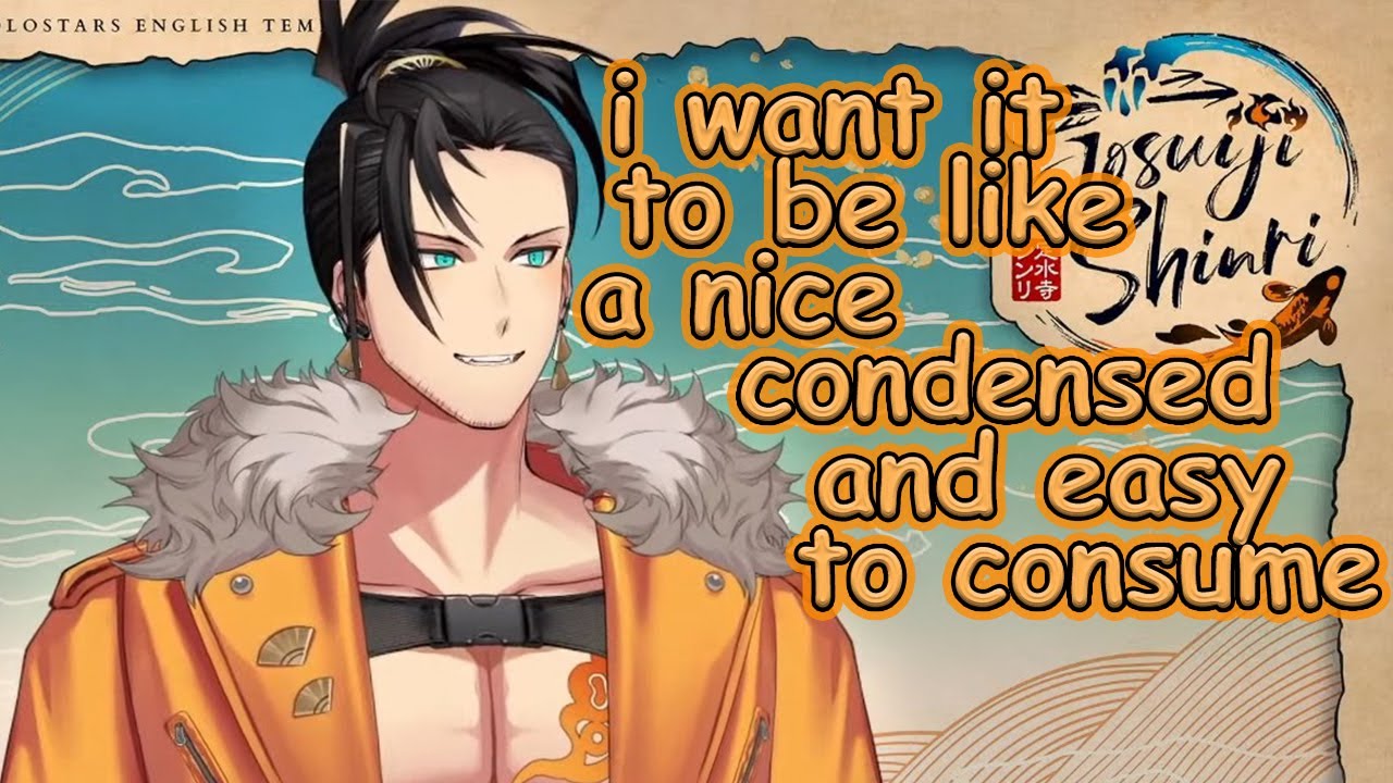 [ Holostars ] Shinri talk about future content, video editor and his ideal type of clip [ EngSub ]