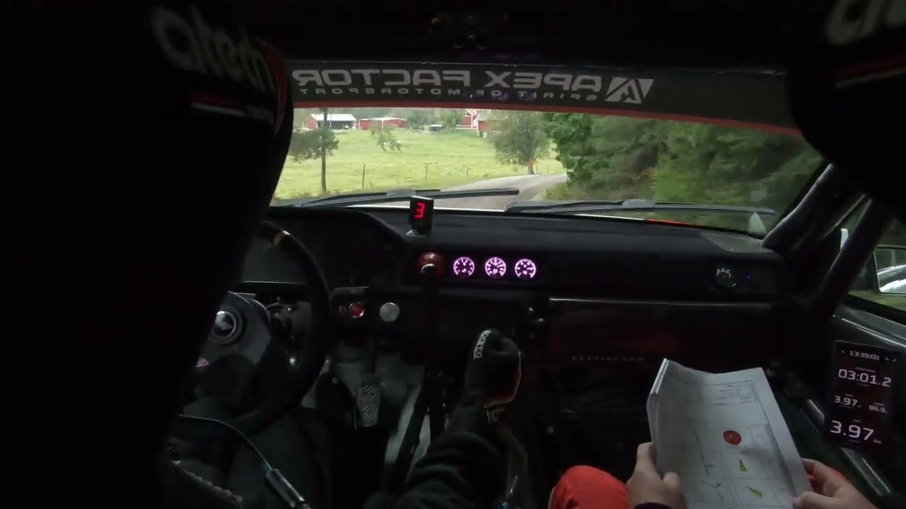 Runt Mjölkpallen Pokalen 2025 SS2 Volvo 940 EVO