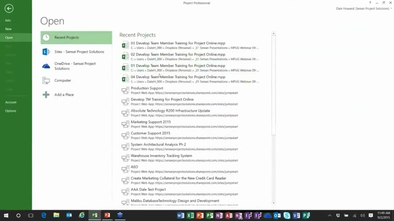 Saving a Baseline to Improve Microsoft Project Schedule Accuracy